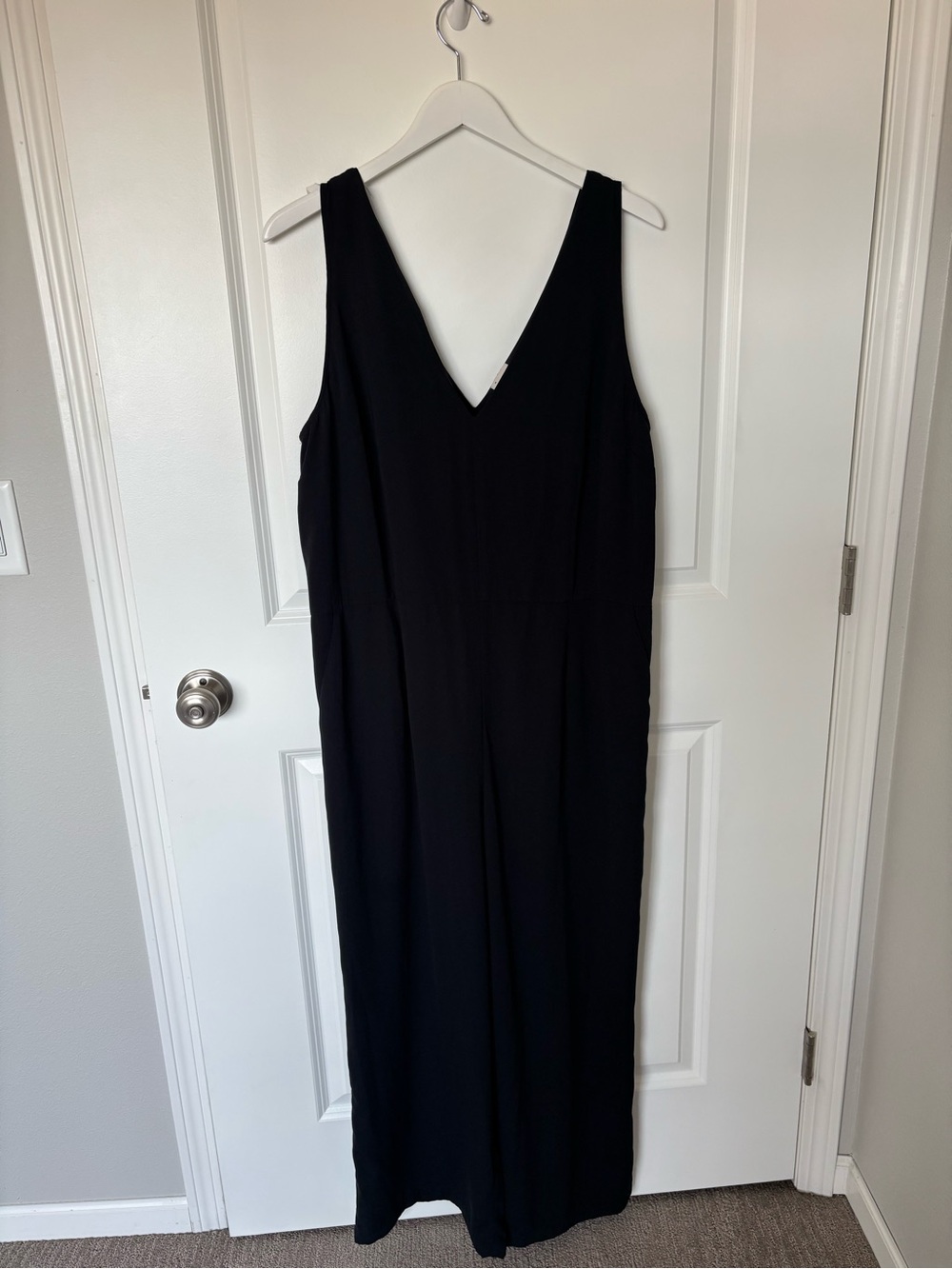a new day Black V-Neck Sleeveless Jumpsuit